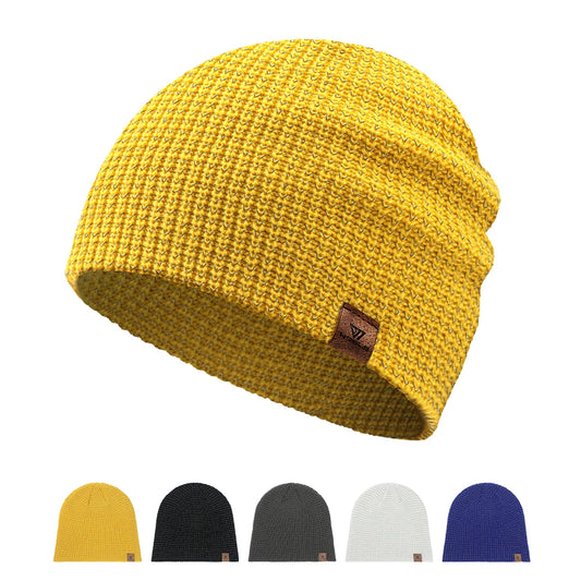 Windproof Ear Protection Beanie Hat Warm Reflective Cycling Running Cap
