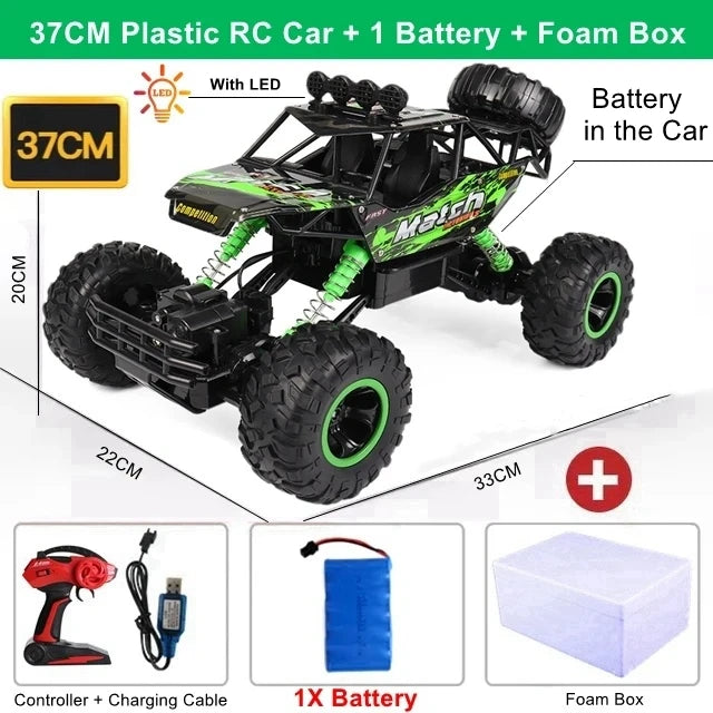 EXPROTAS RC Car Remote Control 4X4 All Terrain Brushless Outdoor Vehicle
