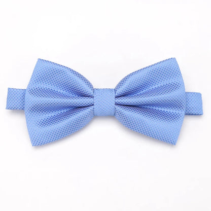 Bow Tie Solid Color Adjustable Wedding Party Ties for Men Women