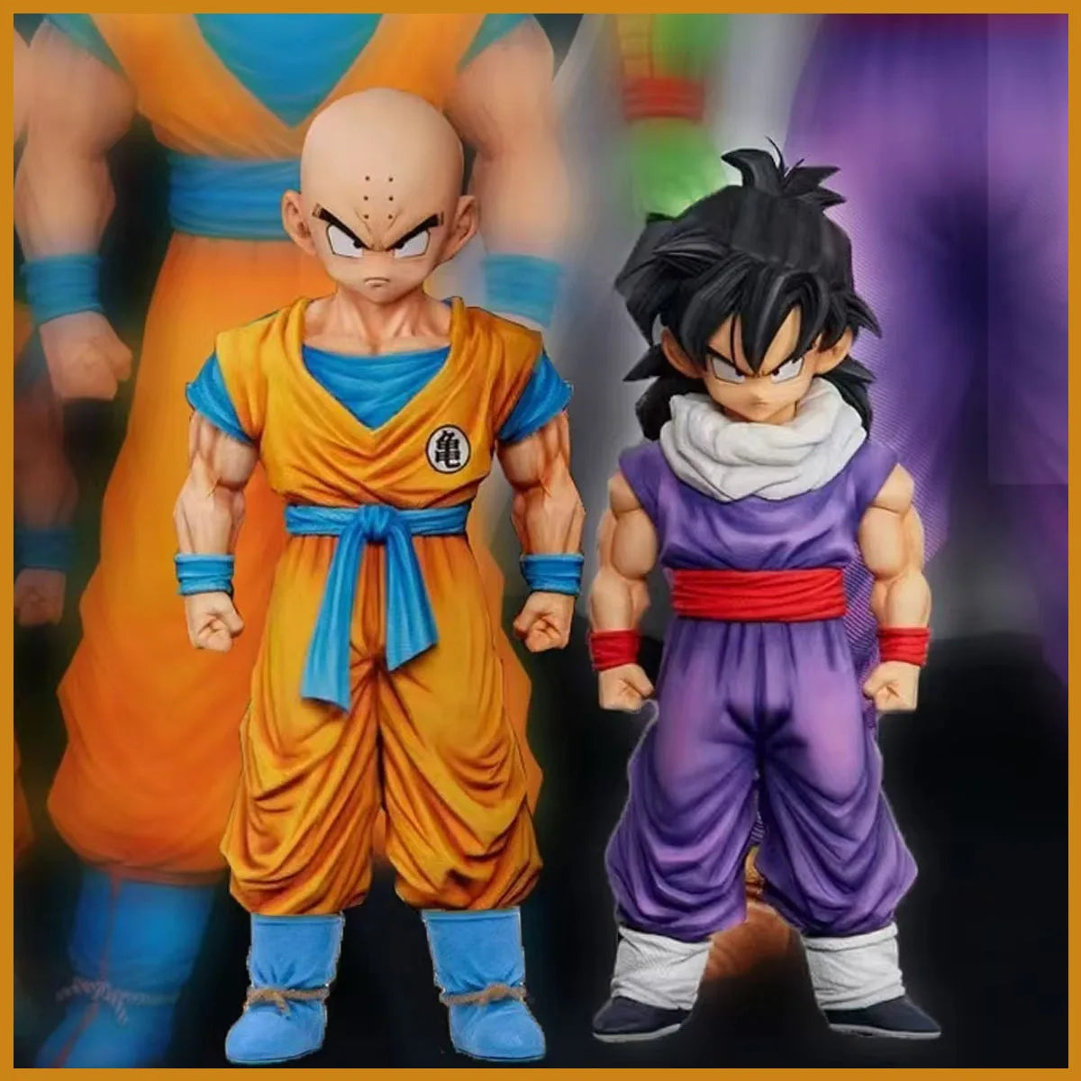 Dragon Ball Z Gohan Krillin Figure PVC Anime Statue Model Toy