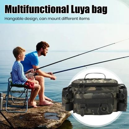 Fishing Storage Bag Portable Shoulder Tackle Rod Holder Outdoor Gear