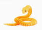 Flexible 3D Printed Snake Toy 60cm Multicolor PLA Fun
