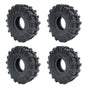 YEAHRUN 4Pcs 1.0inch Soft Rubber Wheel Tires 50/54/58/62/64/65mm for TRX-4M 1/18 Axial SCX24 1/24 RC Crawler Car Upgrade Parts-EXPROTAS