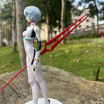 22cm Evangelion Rei Ayanami Anime Figure Doll Toy Gift for Kids Girls