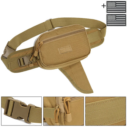 Adjustable Waist Belt Outdoor Equipment Bag with Adjustable Length