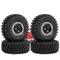 1.3 Crawler Wheel Tire Set 4PCS for 1/18 TRX4M SCX24 RC Vehicles