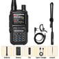 Baofeng Walkie Talkie UV-5R Mini Dual Band Bluetooth Long Range Radio