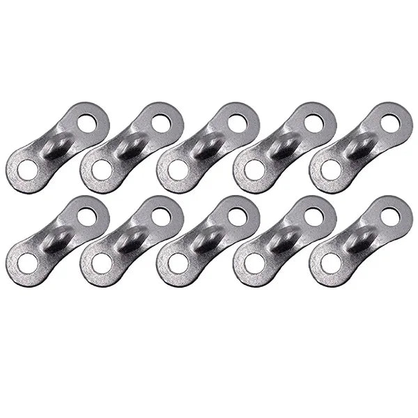 30pcs Camping Guyline Tensioners Rope Fasteners Cord Adjusters Tent Awning