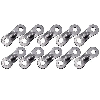 30pcs Camping Guyline Tensioners Rope Fasteners Cord Adjusters Tent Awning