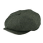 Wool Tweed Newsboy Cap Herringbone Vintage Men Gatsby Flat Hat