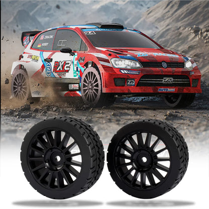 ZD Racing RX12 1/12 RC Car Tires 2pcs Rubber Drift Tires 12mm Hex