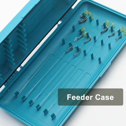 Large Carp Fishing Tackle Box Hair Rig Organizer Bait Storage Terminal Rig Case