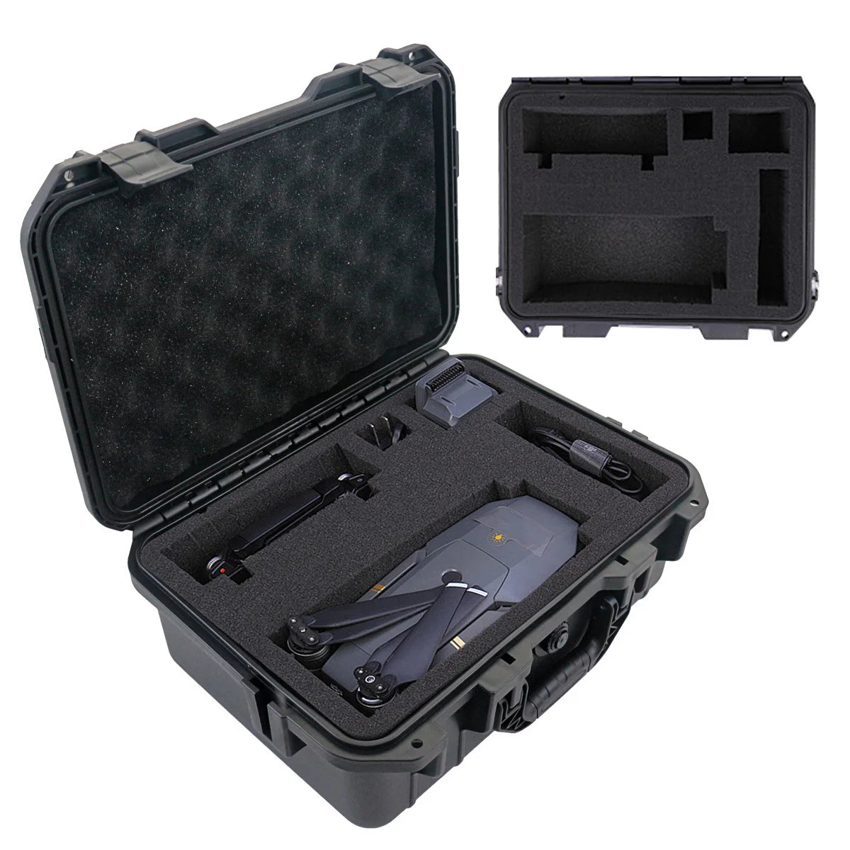 1pc Waterproof Hard Carry Case Bag Tool Case With Pre-cut Sponge Storage Box Safety Protector Organizer Hardware Toolbox-EXPROTAS