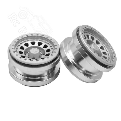 1/6 RC Crawler CNC Aluminum 2.9" Beadlock Wheel for Axial SCX6 - EXPROTAS