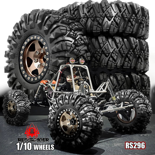 1/10 RC Rubber Tire 110mm Wheel for Crawler Car Axial Traxxas Scx10