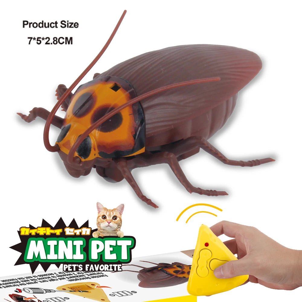 Robotic Insect Remote Control RC Prank Toy for Kids Simulation