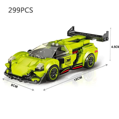 Car Series Building Blocks Model Sets Sports Racing Speed Champion DIY Educational Bricks Toys Boys Kids Adult Christmas Gifts-EXPROTAS