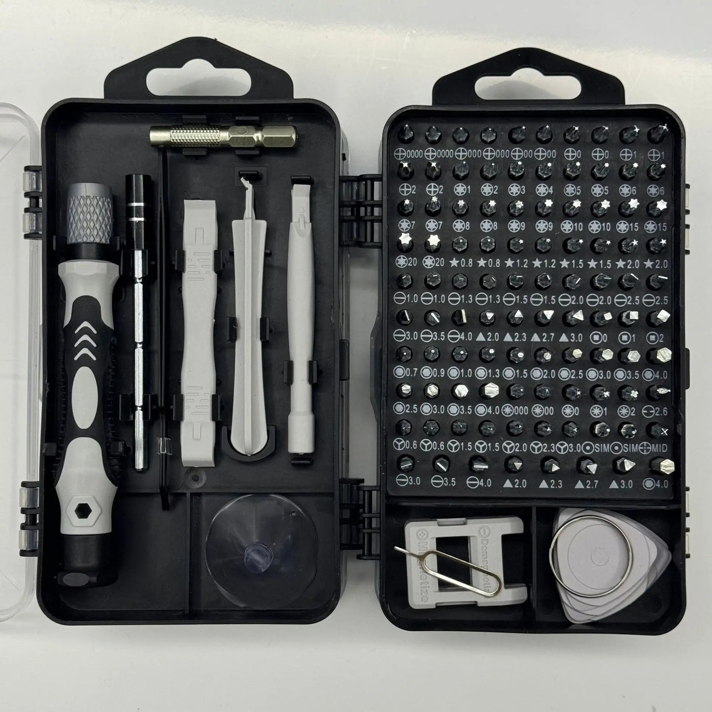115Pcs Screwdriver Repair Set for Phone, Watch, Glasses, Laptop, Jewellers