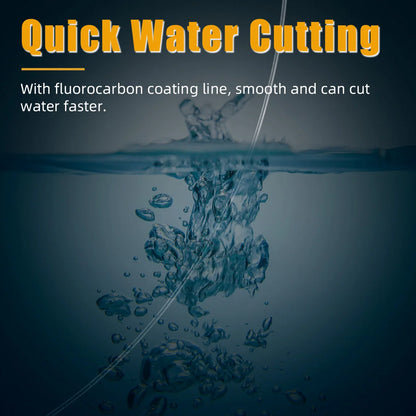 SeaKnight Manster T1 II Fluorocarbon Coated Fishing Line 50M/100M Fast Sinking 3–100lb