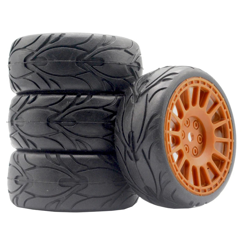 12mm Hex RC Wheels for 1/10 Rally Racing Car HSP HPI Tamiya Traxxas