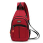 Shoulder Bag Backpack Men Women Crossbody Sling Travel Rucksack USB 2023