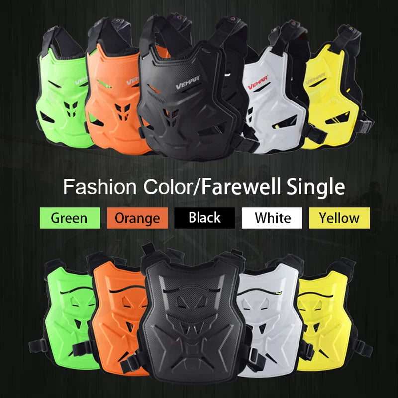 Vemar Off-road Motorcycle Body Armor Clothing Riding Racing Anti-Fall Motocross Chest Protector Hemp Rope Pattern Armor Men-EXPROTAS