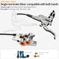 Rear MTB Hydraulic Disc Brake FROGWAKE FW900 4-Piston Alloy Brake Set