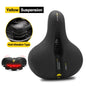 Comfort Bike Saddle Hollow Breathable Shockproof Seat for MTB Road Men/Women