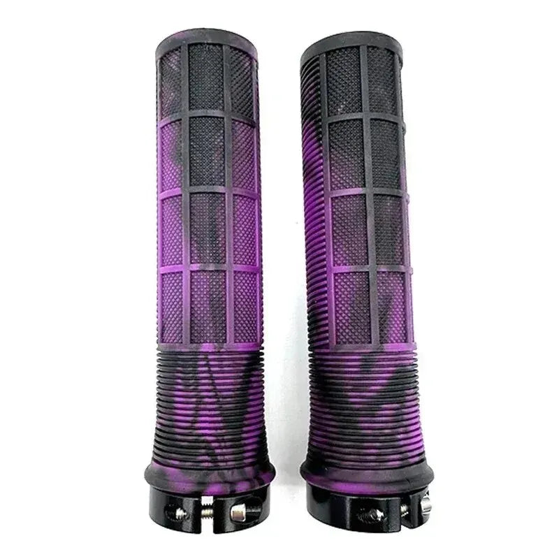 MTB Bicycle Handlebar Grips Rubber Anti-Skid Lock On Bike Accessories