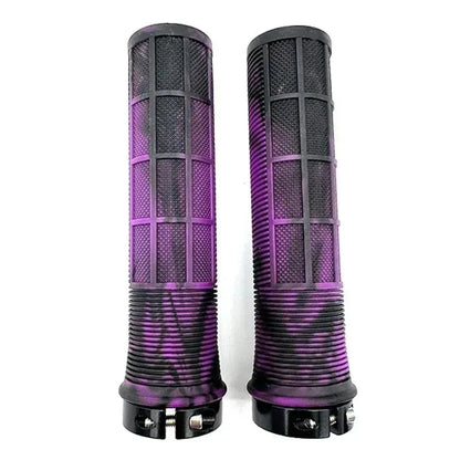 MTB Bicycle Handlebar Grips Rubber Anti-Skid Lock On Bike Accessories