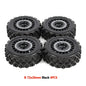 4Pcs Pre-Glued On Road RC Wheels Tyres 12mm Hex TT-01 TT-02 XV-01 WR8