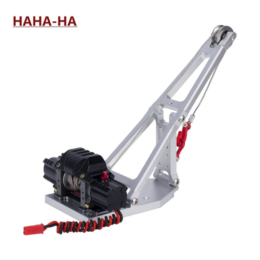 CNC Aluminium RC Wrecker Tow Truck Crane Arm kit Simulation for 1/10 Car Crawler Axial Capra 1.9UTB Trail Buggy Upgrade parts-EXPROTAS
