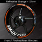 Reflective Motorcycle Wheel Sticker Hub Decal Rim Stripe Tape for YAMAHA MT-09