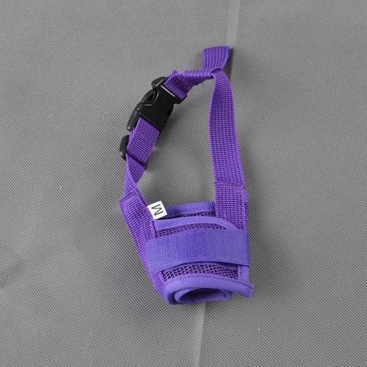 Adjustable Mesh Dog Muzzle Breathable Safety Anti-Barking Pet Cover
