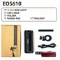 Bicycle Light Front 10000mAh Rechargeable Waterproof USB Lamp for Bikes