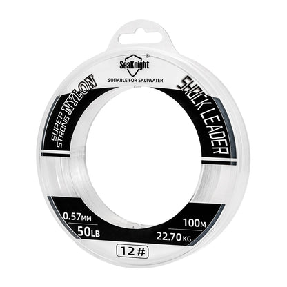 Monofilament Nylon Fishing Line 100M 50LB Anti-Wear Fast Sinking