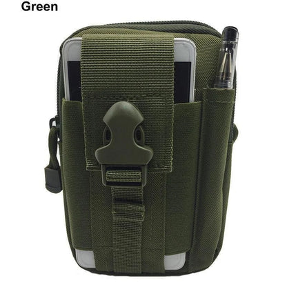 Mobile Phone Case Pouch Waist Bag Waterproof Nylon Multifunction Casual Men Waist Pack Male Small Bag-EXPROTAS