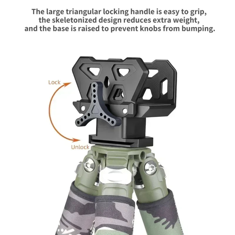 Rifle Saddle Clip Adapter Quick Release Board for Outdoor Hunting Stands