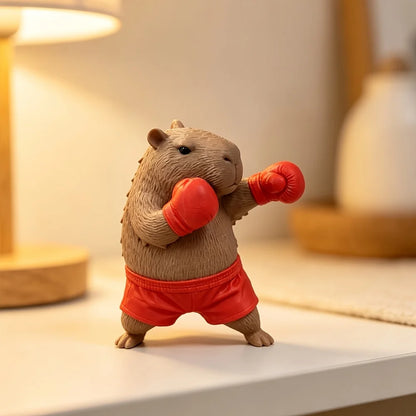 Cute Capybara Car Decor Figurine Desktop Office Decoration Animal Ornament