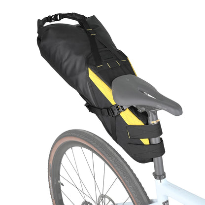 Waterproof Rhinowalk 14L Bike Saddle Bag Stable Not Shaking Removable Dry Bag for Mtb Road Gravel Bike Bikepacking