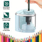 Desktop Automatic Pencil Sharpener Electric for 6-8mm Pencils School Office