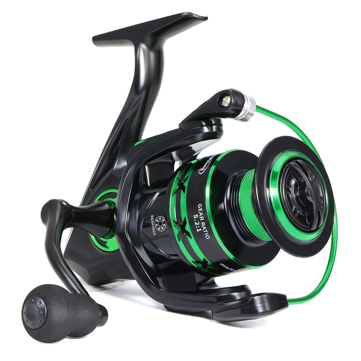 Spinning Fishing Reel 1000-7000 20kg Max Drag Metal Gear 5.2:1 Ratio