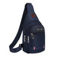 Men Messenger Bag Waterproof Oxford Crossbody Travel Shoulder Bag Large Capacity