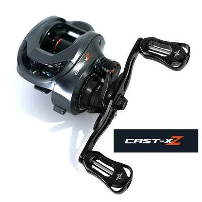 SEASIR Cast X2 Baitcasting Reel 7.3:1 Carbon Dual Brake Fishing