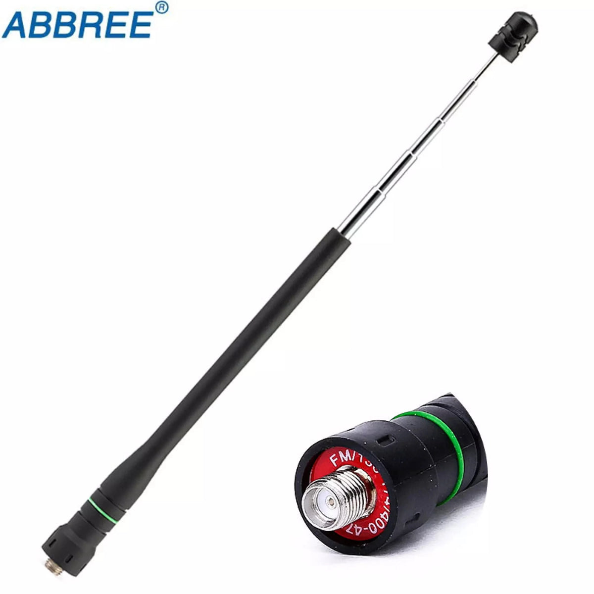 SMA-Female Antenna Dual Band Telescopic for Baofeng UV-5R Radio 21cm