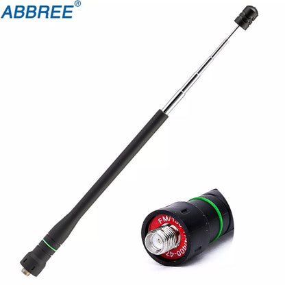SMA-Female Antenna Dual Band Telescopic for Baofeng UV-5R Radio 21cm