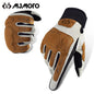 MJMOTO Summer Motorcycle Gloves Windproof Touchscreen Non-Slip Motocross