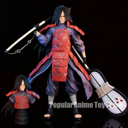 10.62in/27cm Anime Naruto Figure Uchiha Madara Fgiure Senju Hashirama Figure PVC Action Figures Collection Model Toys Gifts-EXPROTAS