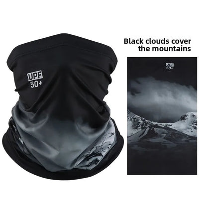 Sun Protection Mask Ice Silk Neck Gaiter Breathable Cycling Fishing Scarf