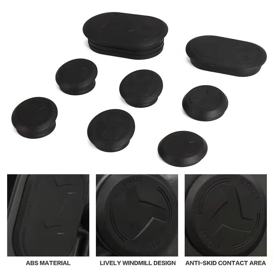 Frame Hole Cover Caps Plug Kit Compatible with Yamaha MT-09 SP 2021-2025